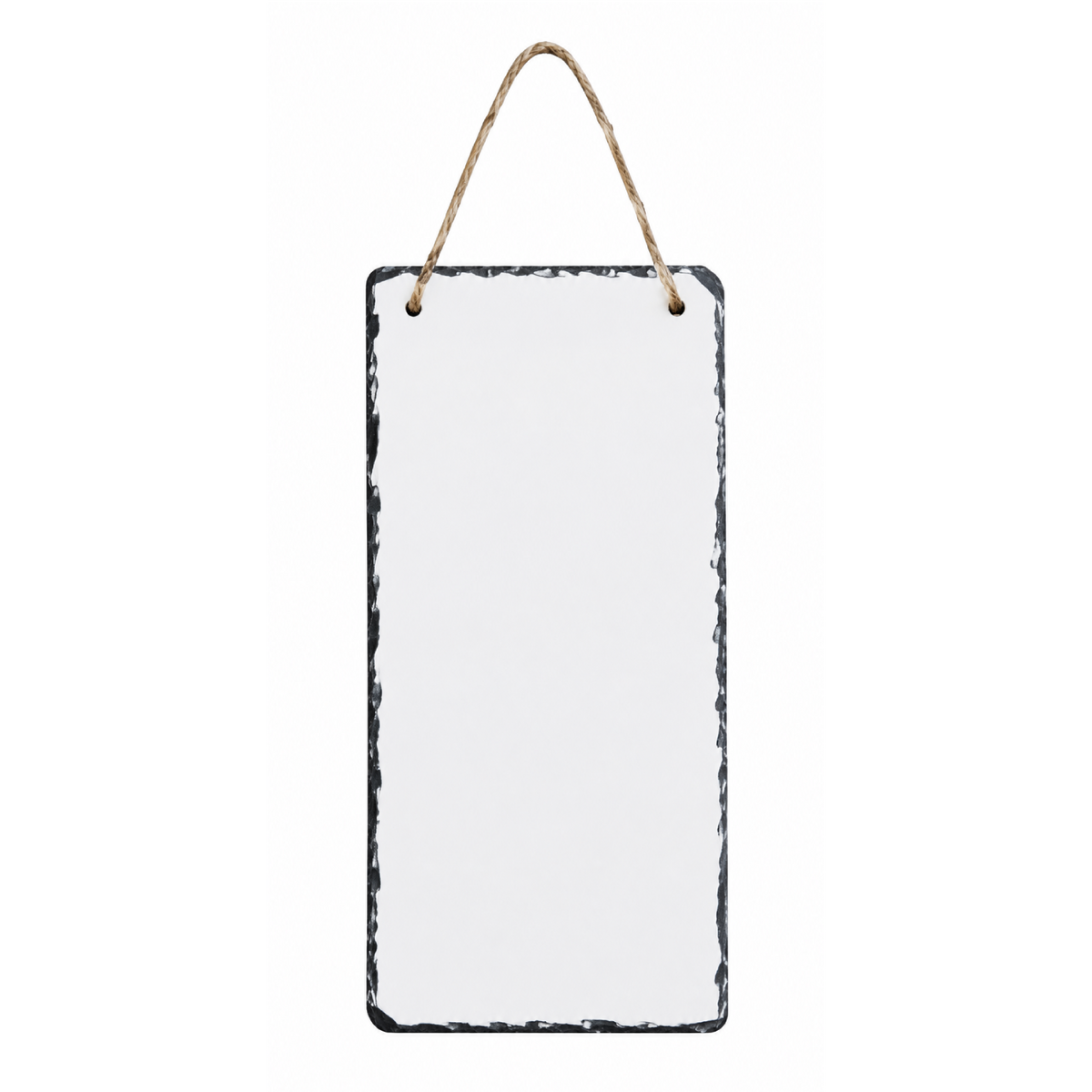 15cm x 30cm Hanging Sublimation Photo Slate - Glossy Finish