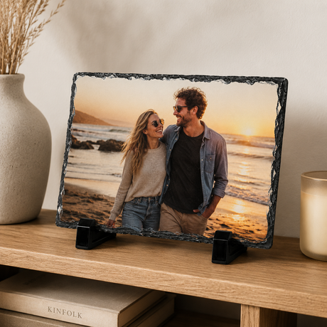 15cm x 20cm Landscape Sublimation Photo Slate - Glossy Finish