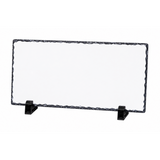 16cm x 30cm Panoramic Sublimation Photo Slate - Glossy Finish