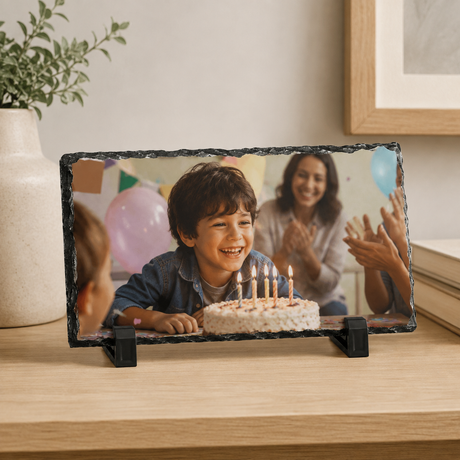 Sublimation Photo Slates - Panoramic - Gloss - 10cm x 20cm - Pack of 32
