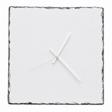 27cm x 27cm Sublimation Photo Slate Clock - Glossy Finish