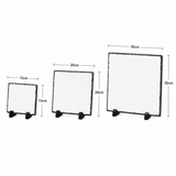 15cm x 15cm Square Sublimation Photo Slate - Glossy Finish