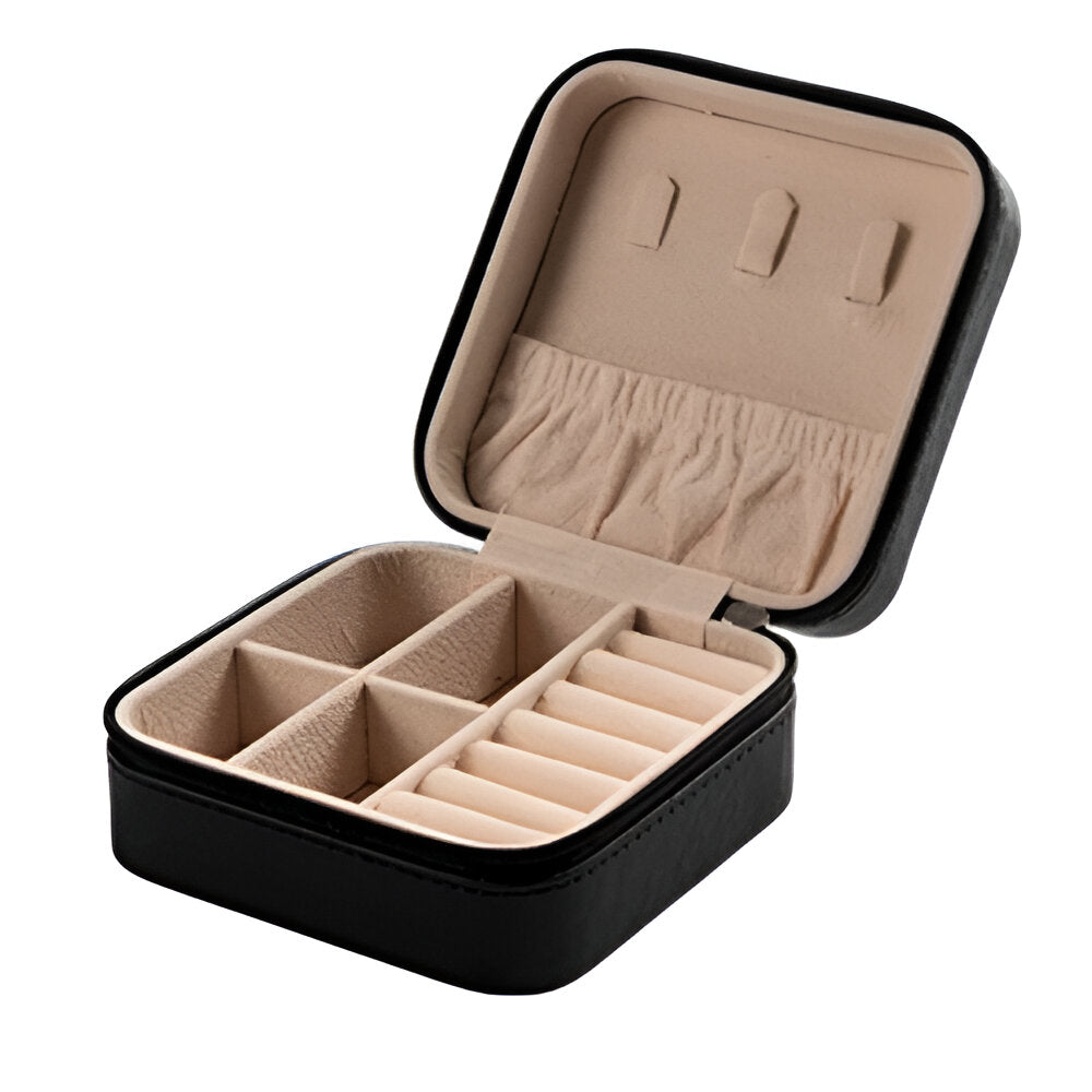 MDF – Schmuckschatulle – 12,8 cm x 12,8 cm x 7,5 cm 