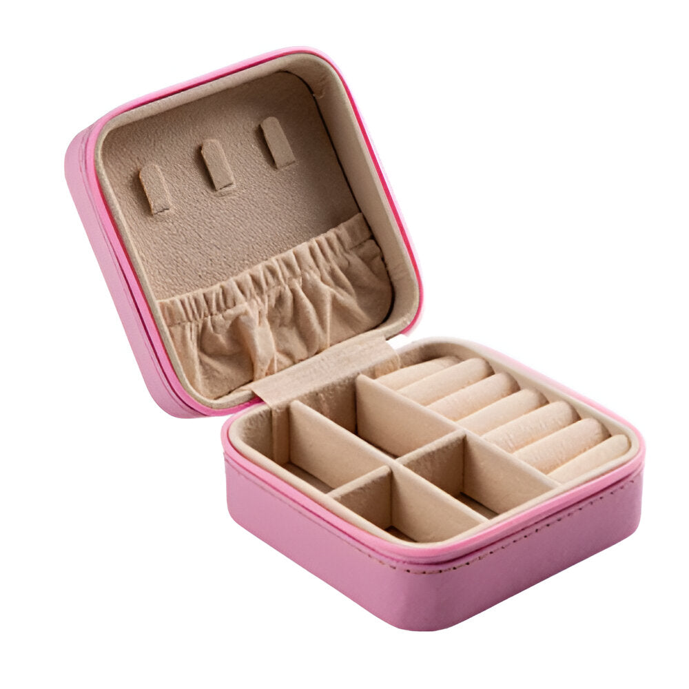 MDF – Schmuckschatulle – 12,8 cm x 12,8 cm x 7,5 cm 