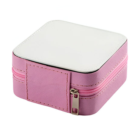 Sublimation PU Jewellery Box - Pink