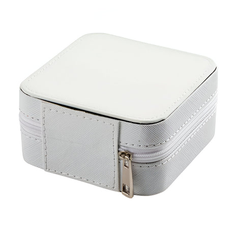 Sublimation PU Jewellery Box - White