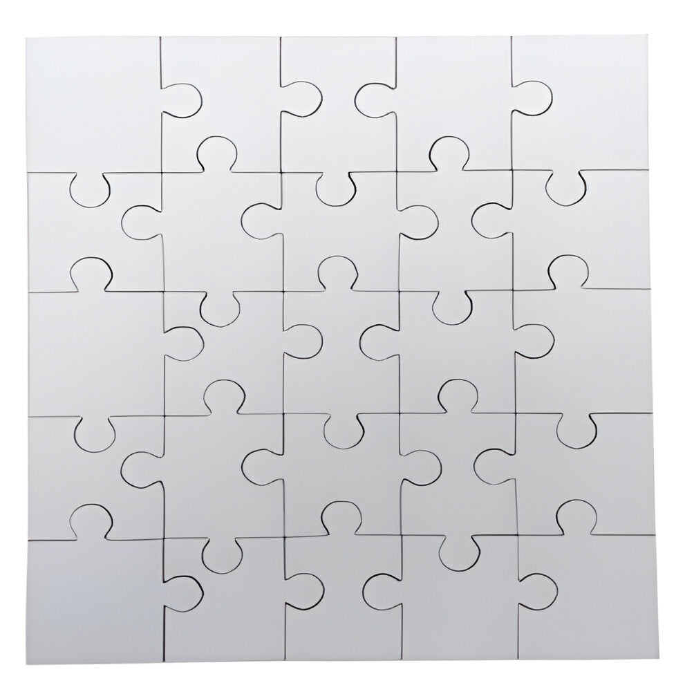 Puzzle - MDF - Quadratisch - 24 Teile