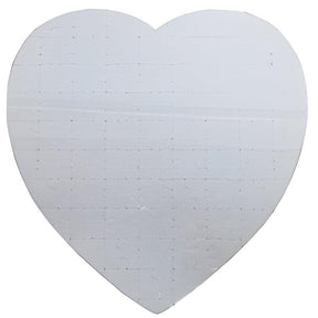 Heart Cardboard Sublimation Jigsaw Puzzle