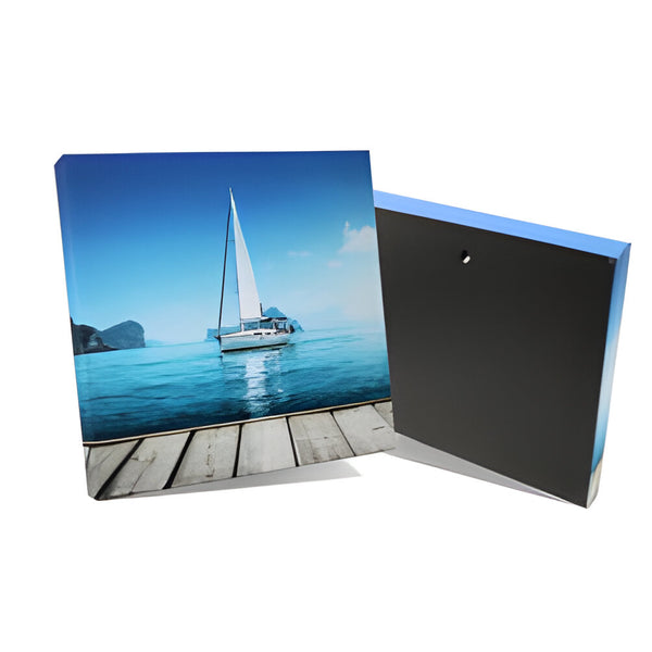 Canvas Making - Pack of 12 x ArtWrap QuickPro Canvas with Back Board - 12" x 12" - Longforte Trading Ltd