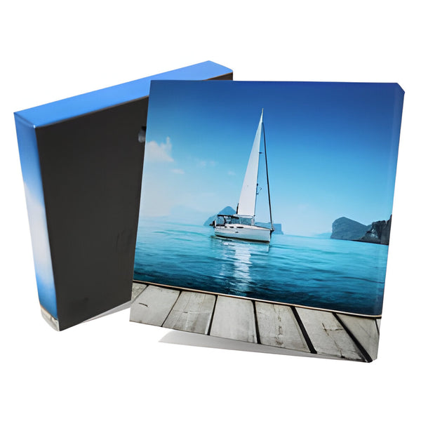 Canvas Making - Pack of 12 x ArtWrap QuickPro Canvas with Back Board - 8" x 8"
