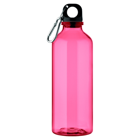 Bouteilles d'eau - Deux couvercles COULEURS (ROUGE) - 600 ml