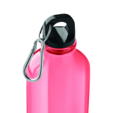 Bouteilles d'eau - Deux couvercles COULEURS (ROUGE) - 600 ml