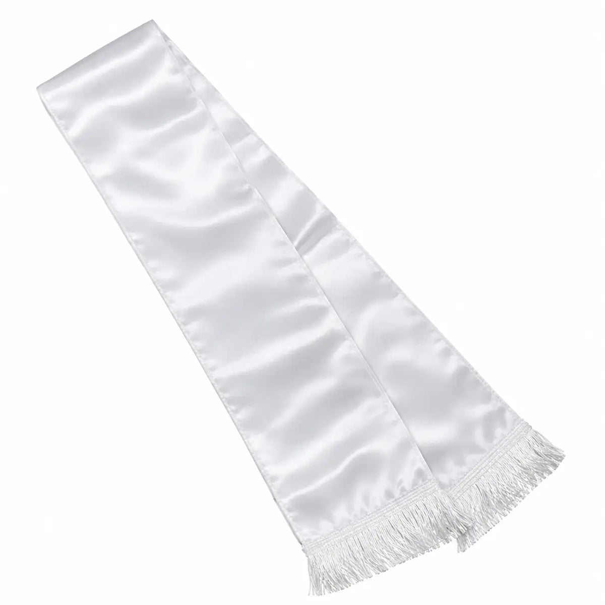 Sublimation Double-Sided Glossy Scarf with Tassels