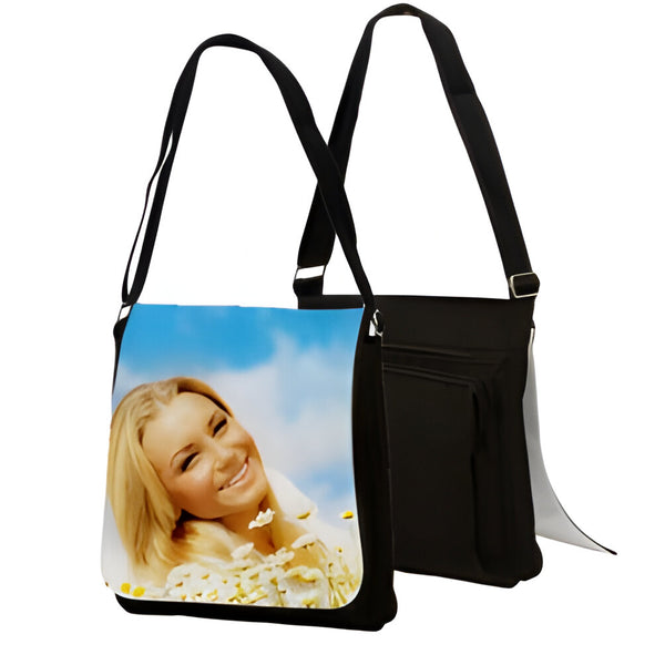 Shoulder Bag with Detachable Panel - Medium