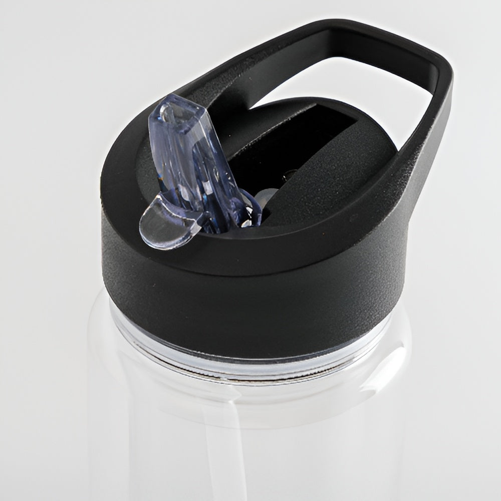 10oz Snowglobe Bottle with Coloured Lid - Double Wall - For UV DTF & Vinyl