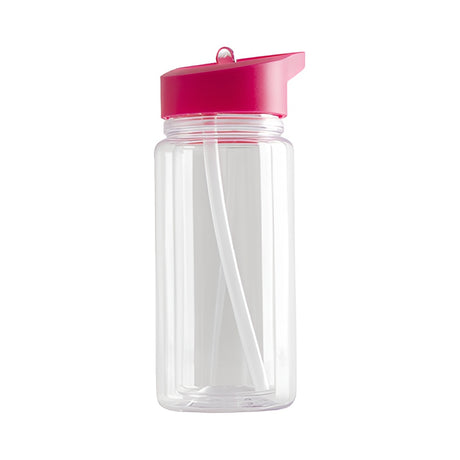 10oz Snowglobe Bottle with Coloured Lid - Double Wall - For UV DTF & Vinyl
