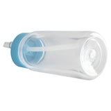 10oz Snowglobe Bottle with Coloured Lid - Double Wall - For UV DTF & Vinyl