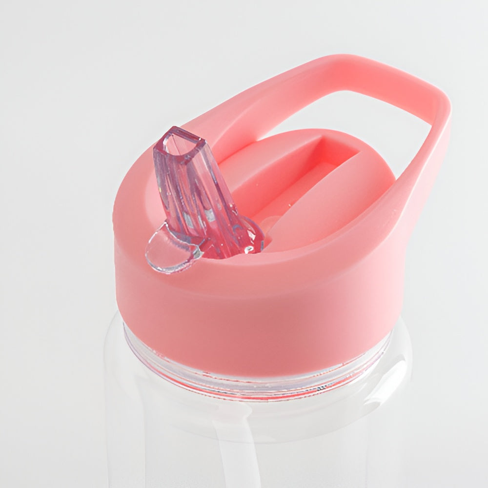 10oz Snowglobe Bottle with Coloured Lid - Double Wall - For UV DTF & Vinyl