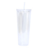 24oz Snowglobe Tumbler - Double Wall - For UV DTF & Vinyl