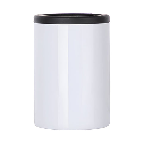 Stainless Steel Can Cooler - WHITE - 11oz / 330ml