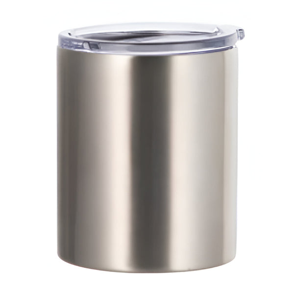 Tasses - Tasses en métal et émail - ARGENT - Lowball en acier inoxydable 10oz / 300ml