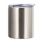 Mugs - Metal & Enamel Mugs - SILVER - Stainless Steel Lowball 10oz / 300ml - Longforte Trading Ltd