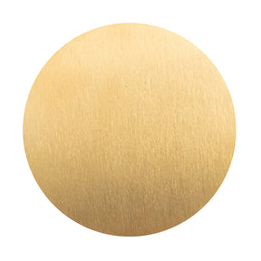 Engravables - 10 x STAINLESS STEEL Coasters - ROUND - 10cm - GOLD - Longforte Trading Ltd