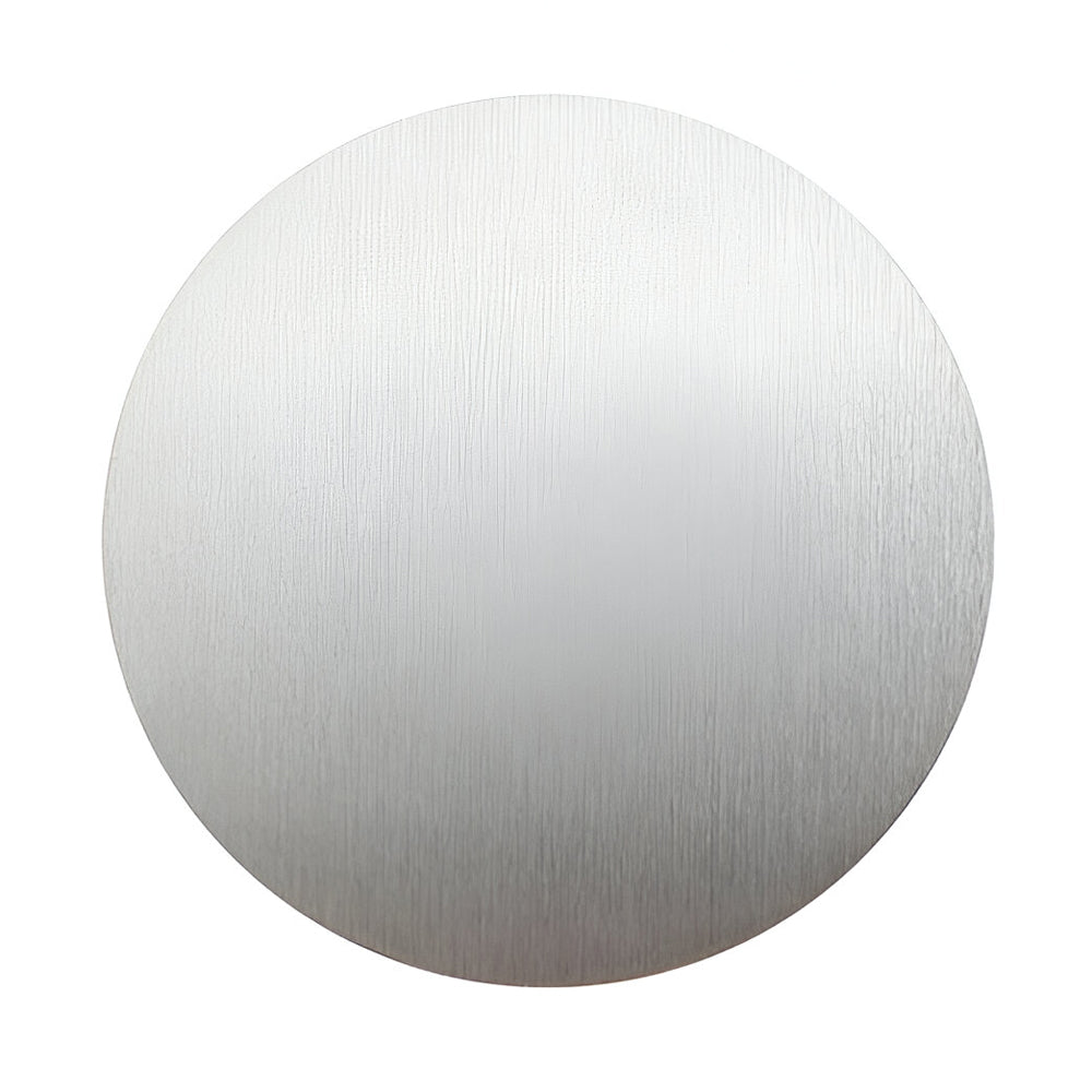 Steel Coaster Round Engravable Stainless Steel Coasters - Round - Silver - Pack of 10