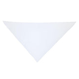 Bandana - White - 55cm x 55cm x 62cm - Longforte Trading Ltd