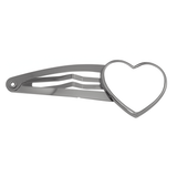 Sublimation Hairpin, Heart Shape