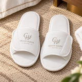 Chaussures - Pantoufles/Sliders d'intérieur à bout ouvert - Blanc
