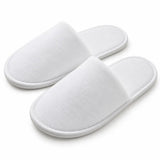 Sublimation Indoor Closed Toe Slippers - White