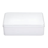 White Sublimation Metal Tin, Rectangle