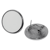 Sublimation Stud Earrings, Round