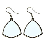 Hanging Triangle Sublimation Earrings