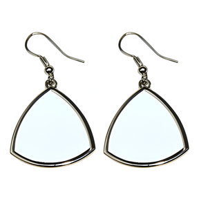 Hanging Triangle Sublimation Earrings