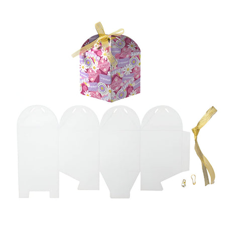 Printable Small Cube Sublimation Gift Box - Pack of 10
