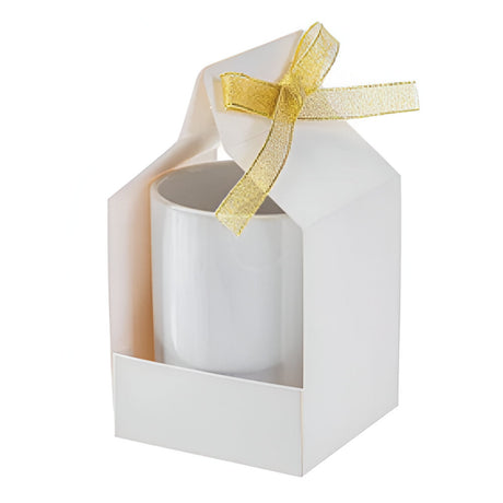 Printable Sublimation Mug Gift Box with Handle Cut Out - Pack of 10