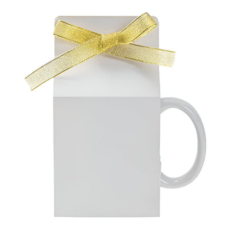 Printable Sublimation Mug Gift Box with Handle Cut Out - Pack of 10