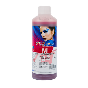 InkTec SubliNova Sens Dye Sublimation Ink, 1l, Magenta