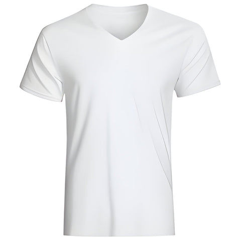 Subli-T Premium Polycotton Sublimation T-Shirt mit V-Ausschnitt für Herren