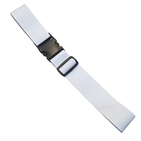Sublimation Luggage Strap, Plain White