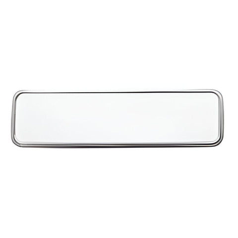 RECTANGLE Name Badge with Pin and Insert | Longforte – Longforte ...