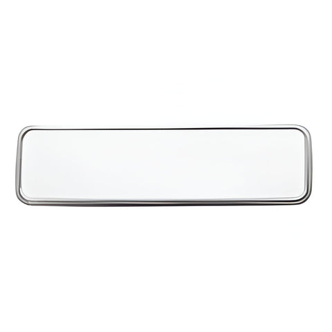 RECTANGLE Name Badge with Pin and Insert