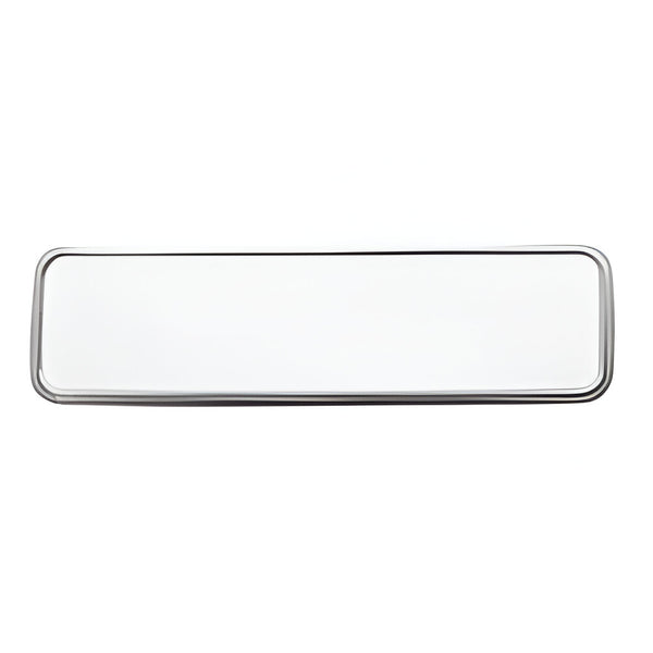 RECTANGLE Name Badge with Pin and Insert