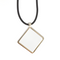 Jewellery - Pendant - Diamond Shape with Cord