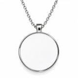 Bijoux - Pendentif - Forme Ronde avec Chaîne