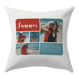 Housse de Coussin - Finition Toile - 40cm x 40cm - Carré