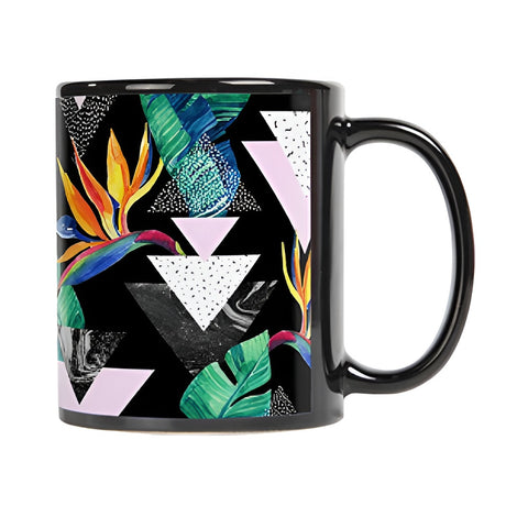 Tasses - 11oz - 48 x Tasses à changement de couleur - Noir