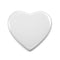 Tuile - Nouveau coeur de 4 pouces - Blanc